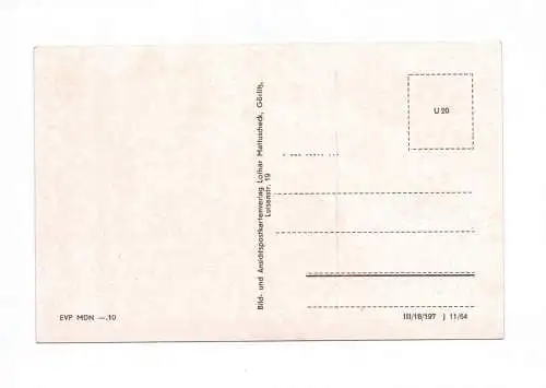 Ak Jänkendorf Ortsteil Ullersdorf Kreis Niesky 1964