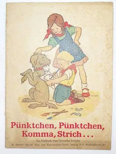 Pünktchen Pünktchen Komma Strich Malbuch von Veronika Fritsche 