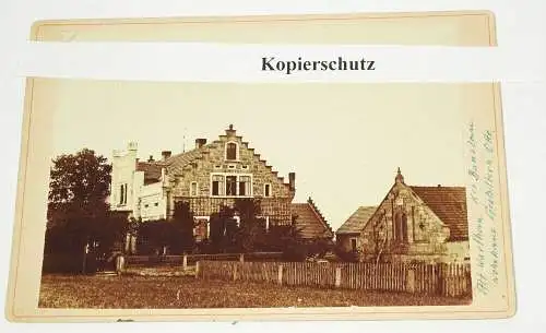 Foto Alt Warthau Kreis Bunzlau Wohnhaus Schlesien 1890er