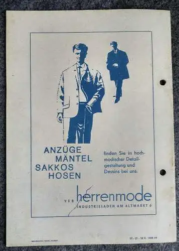 Internationales Autobahnspinne Rennen 1964 Dresden Hellerau DDR Motorsport Progr