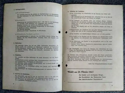 12 Internationales Autobahnspinne Rennen 1963 Dresden DDR Motorsport Programm