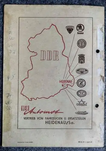 12 Internationales Autobahnspinne Rennen 1963 Dresden DDR Motorsport Programm