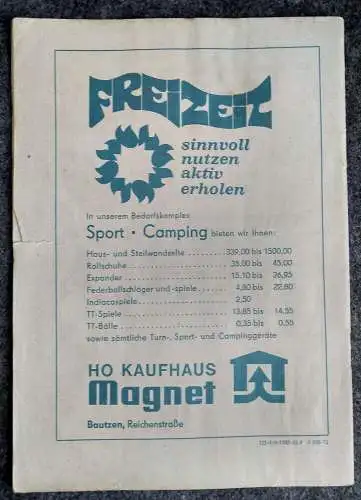 Juni 1972 XVIII Internationales Bautzener Autobahnring Rennen DDR Motorsport Pro