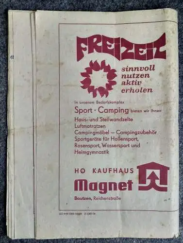 XX Internationales Bautzener Autobahnring Rennen DDR Motorsport Verband 1974