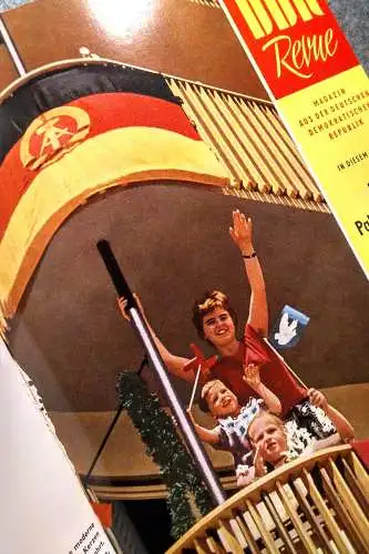 Zeitschrift DDR Revue Magazine 8 bis 12 Jahr 1960