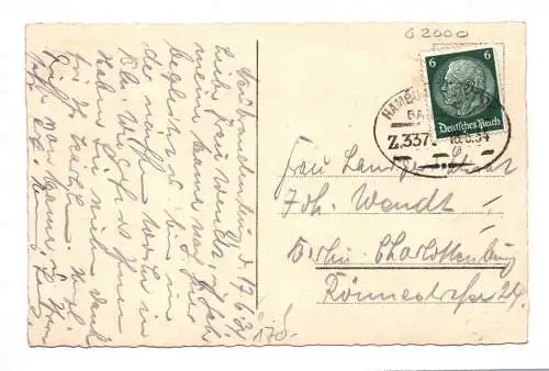 Ak Neubrandenburg St. Marien Kirche 1934