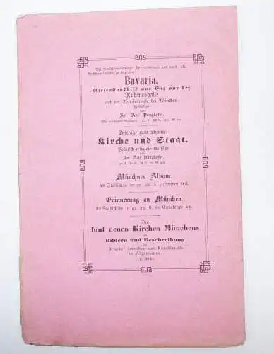 Das Siegesthor zu München Pangkofer 1851 