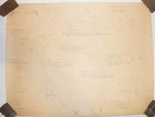 Handzeichnung Geometrie geometrische Formen Polytechnikum Dresden 1878 (Nr2