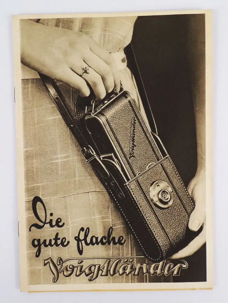 Die gute flache Voigtländer Kamera Fotoapparat 1930 er 0