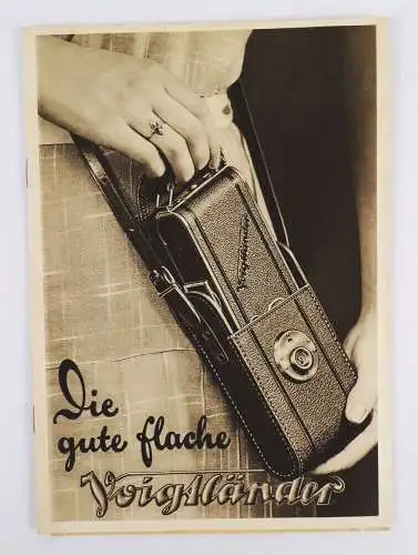 Die gute flache Voigtländer Kamera Fotoapparat 1930 er