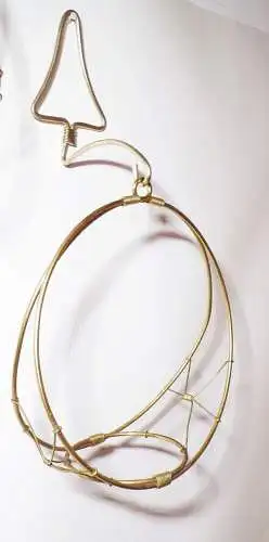 Blumenampel DDR Wandhalter Blumenschaukel Deko 2 Stück GDR Retro 