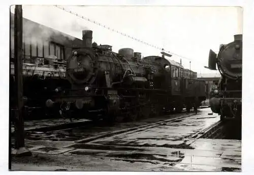 Foto Dampflok 55 4455 Bw Gremberg 01.04.1969