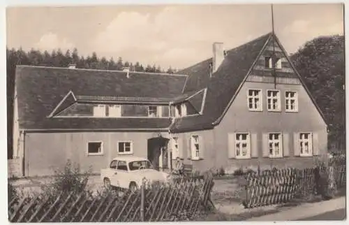 Ak Betriebsferienheim des Braunkohlewerks Senftenberg in Kratzhammer 1967 (A3004