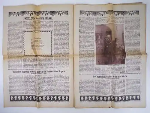 Zeitung Allgäuer Katholikentag 1926 Festgabe der Allgäuer Zeitung Kempten 1926