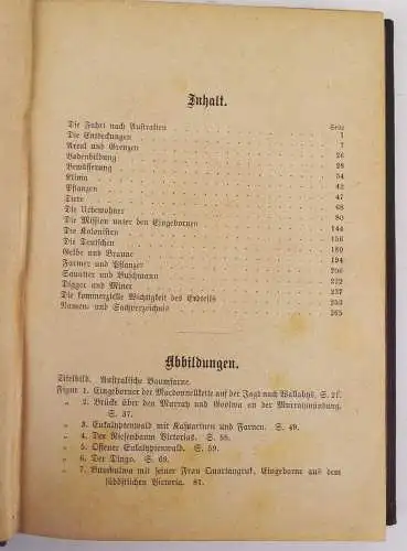 Der Weltteil Australien Dr Karl Emil Jung 1882 Reise Buch