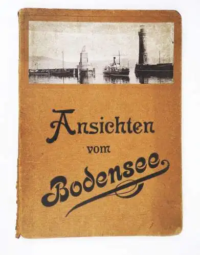 Ansichten vom Bodensee um 1880 Leporello