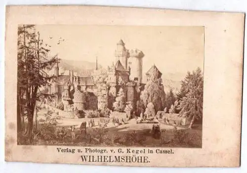 CDV Foto Wilhelmshöhe Kassel um 1870