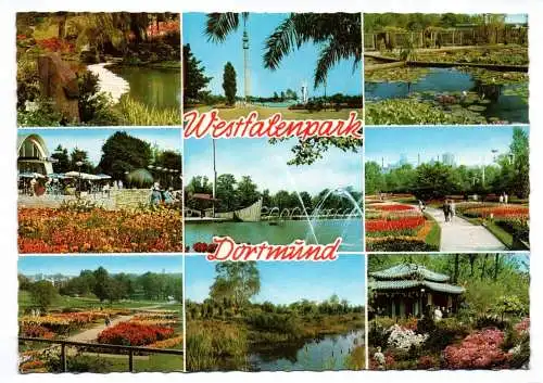 Ak Westfalenpark Dortmund Bundesgartenschau Euroflor 1969