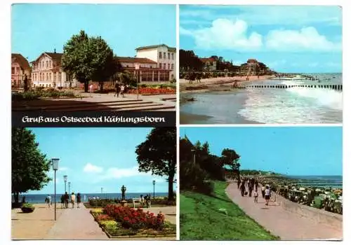 Ak Gruß aus Ostseebad Kühlungsborn 1976