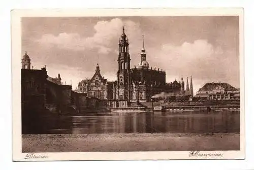 Ak Dresden Elbpanorama 1930