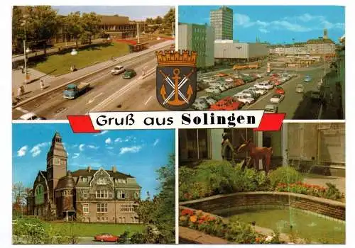 Ak Gruß aus Solingen 1987