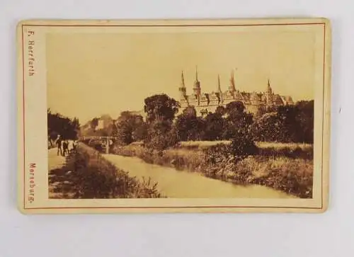 CdV Foto Merseburg Schloß und Dom um 1880 Herrfurth