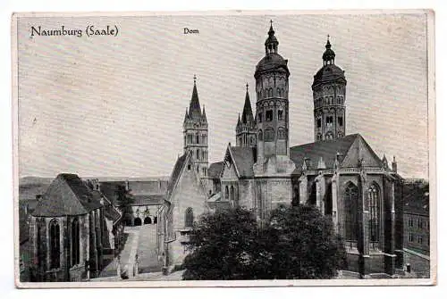 Ak Naumburg Saale Dom