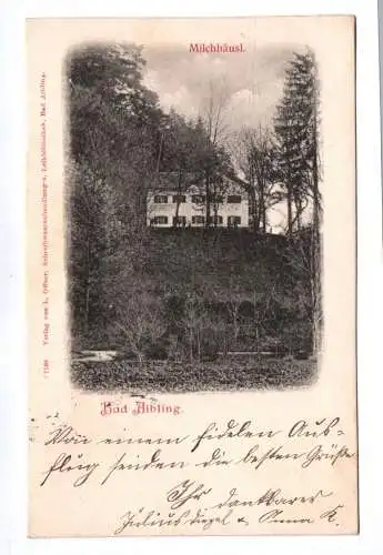 Ak Milchhäusl Bad Aibling 1899