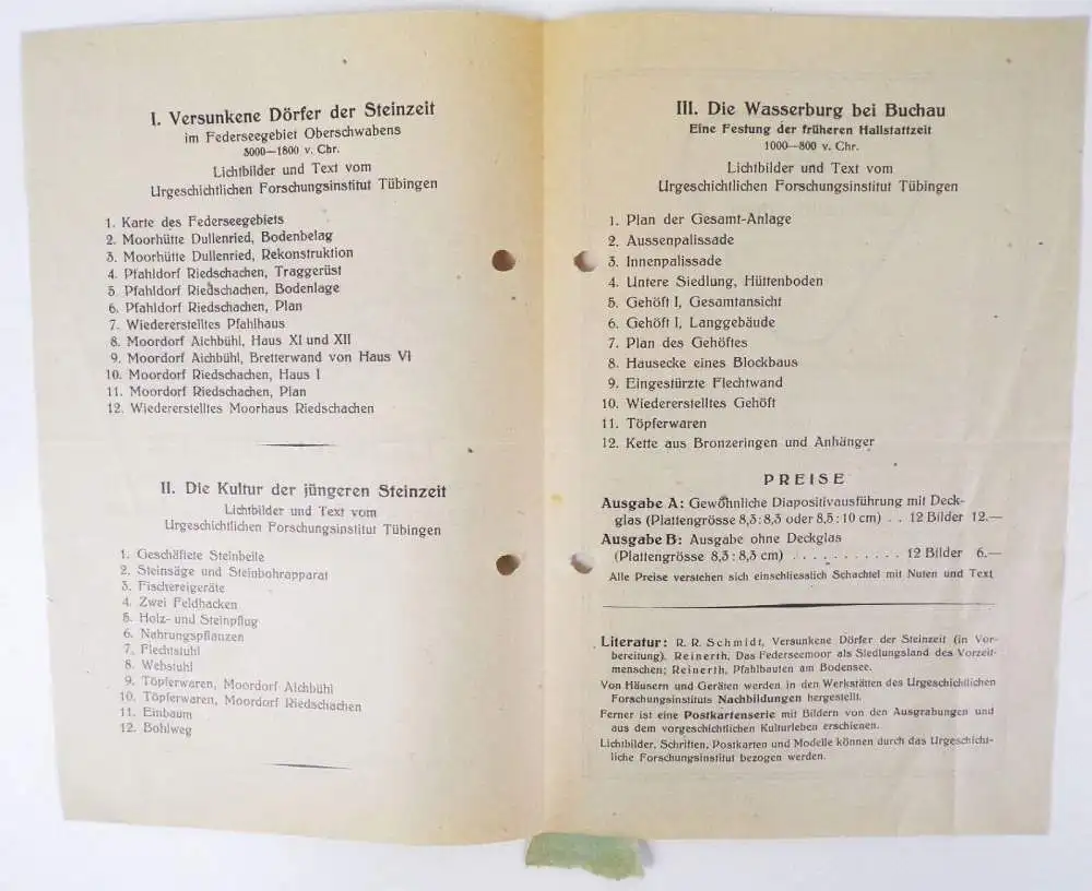 Werbung Lichtbilder Serien Apparate Epidiaskop Projektor um 1924 Film Vorführer 2