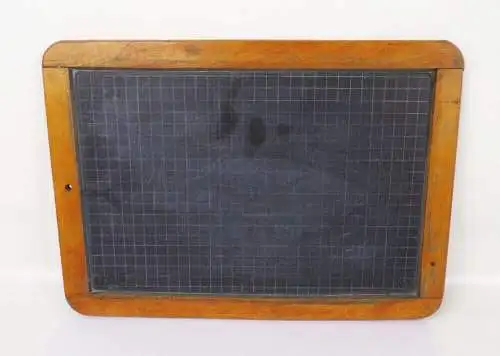 Alte Schiefertafel Griffeltafel Schultafel Schule Deko 