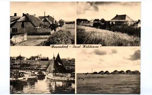 DDR Ak Neuendorf Insel Hiddensee 1958