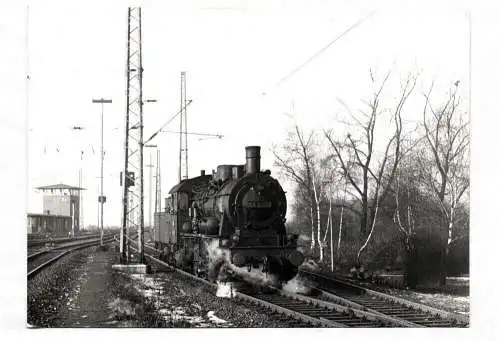 Foto Dampflok 55 4220 Bw Gremberg Hbf 12.01.1970