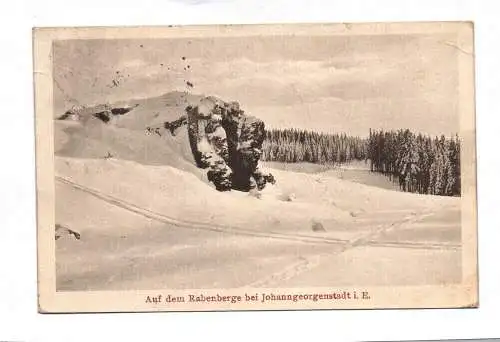 Ak Auf dem Rabenberge bei Johanngeoregnstadt i. E. 1914