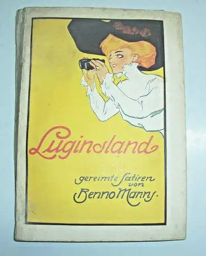 Luginsland Benno Manns gereimte Satiren Jugendstil Werkenthin Harmonie Berlin 