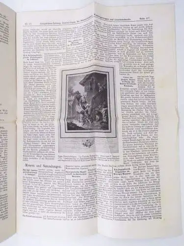 Antiquitäten Zeitung Sammelwesen Versteierung und Altertumskunde No 43  1912