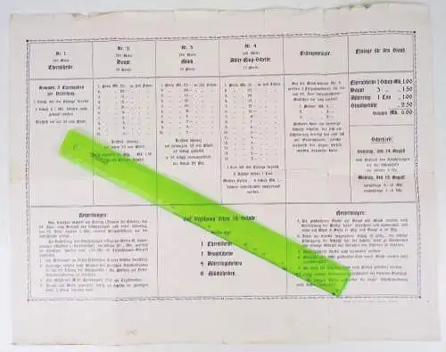 Prospekt Diessen am Ammersee 1910 Feuerschützen Gesellschaft Programm