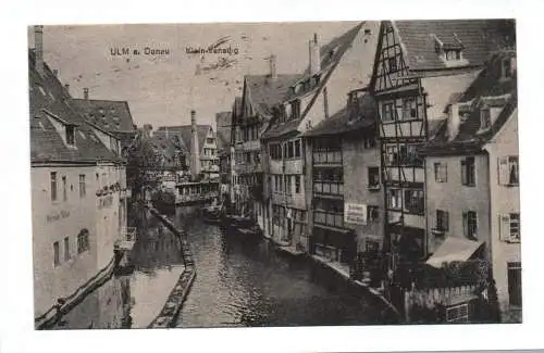 Ak Ulm an der Donau Klein Venedig 1921