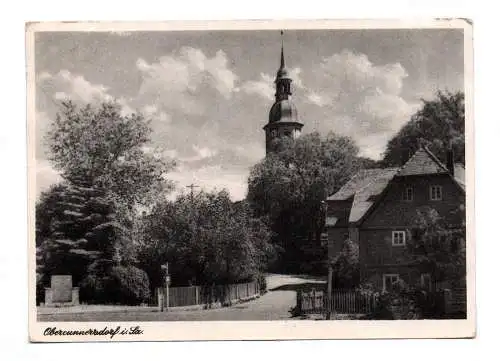 Ak Obercunnersdorf in Sachsen Kirche