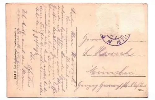 Ak Steinach a. Br. gegen das Gschnitztal