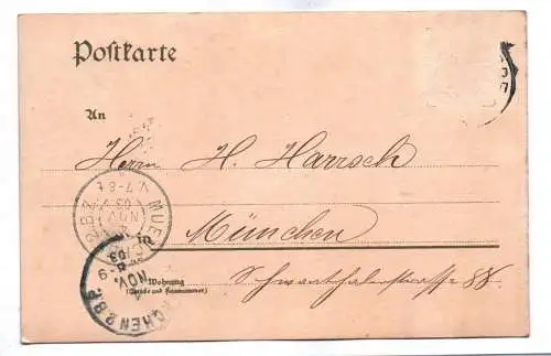 Ak Oberstdorf vom Jägersberg aus1903