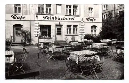 Foto Ak Cafe Feinbäckerei Liebscher Weesenstein