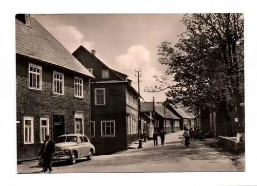 Foto Ak Masserberg Ernst Thälmann Straße 1964