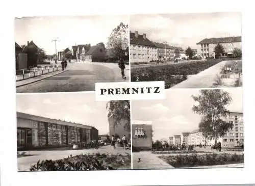 Ak Premnitz Döberitzer Straße 1985 Ernst Thälmann Platz Kuafhalle