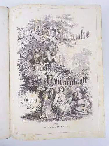 Gartenlaube Illustriertes Familienblatt 1880 kompletter Jahrgang Karl May Leserb