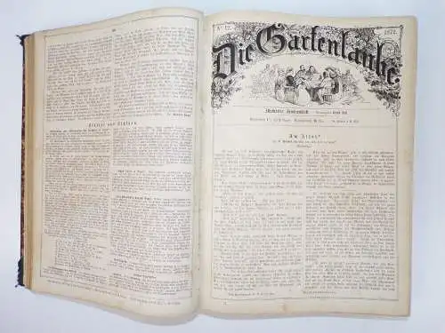 Gartenlaube Illustriertes Familienblatt 1872 kompletter Jahrgang