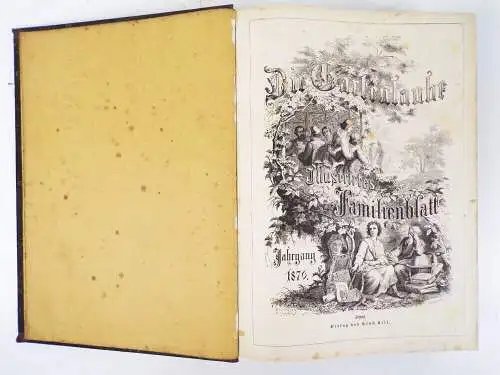 Alte Gartenlaube 1876 kompletter Jahrgang  Illustriertes Familienblatt Buch