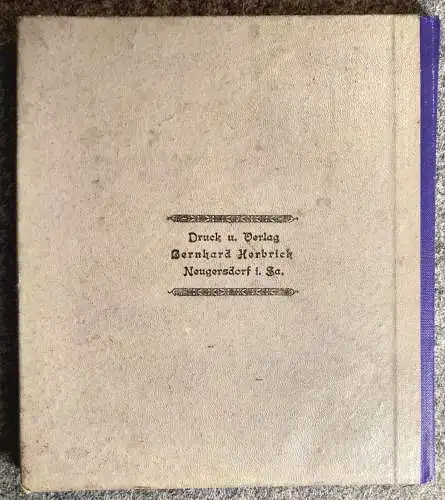 Andenken an das Schulfest zu Neugersdorf 1903 Leporello