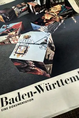 Alte Zeitung Die Welt Baden-Württemberg Eine Dokumentation 1969