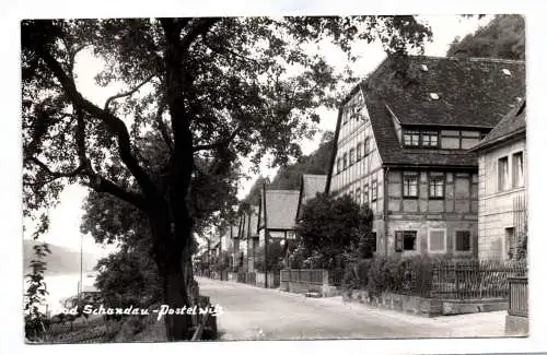 Foto Ak Bad Schandau Postelwitz 1963