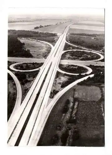 Foto Ak Schönefelder Kreuz 1976